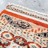 Vintage Red-Orange Persian Rug 172cm x 126cm
