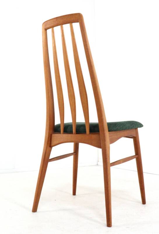Set of 6 Niels Koefoed 'Eva' chairs - danish design in teak - vintage