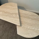 Travertine coffee table from the 70s-80s