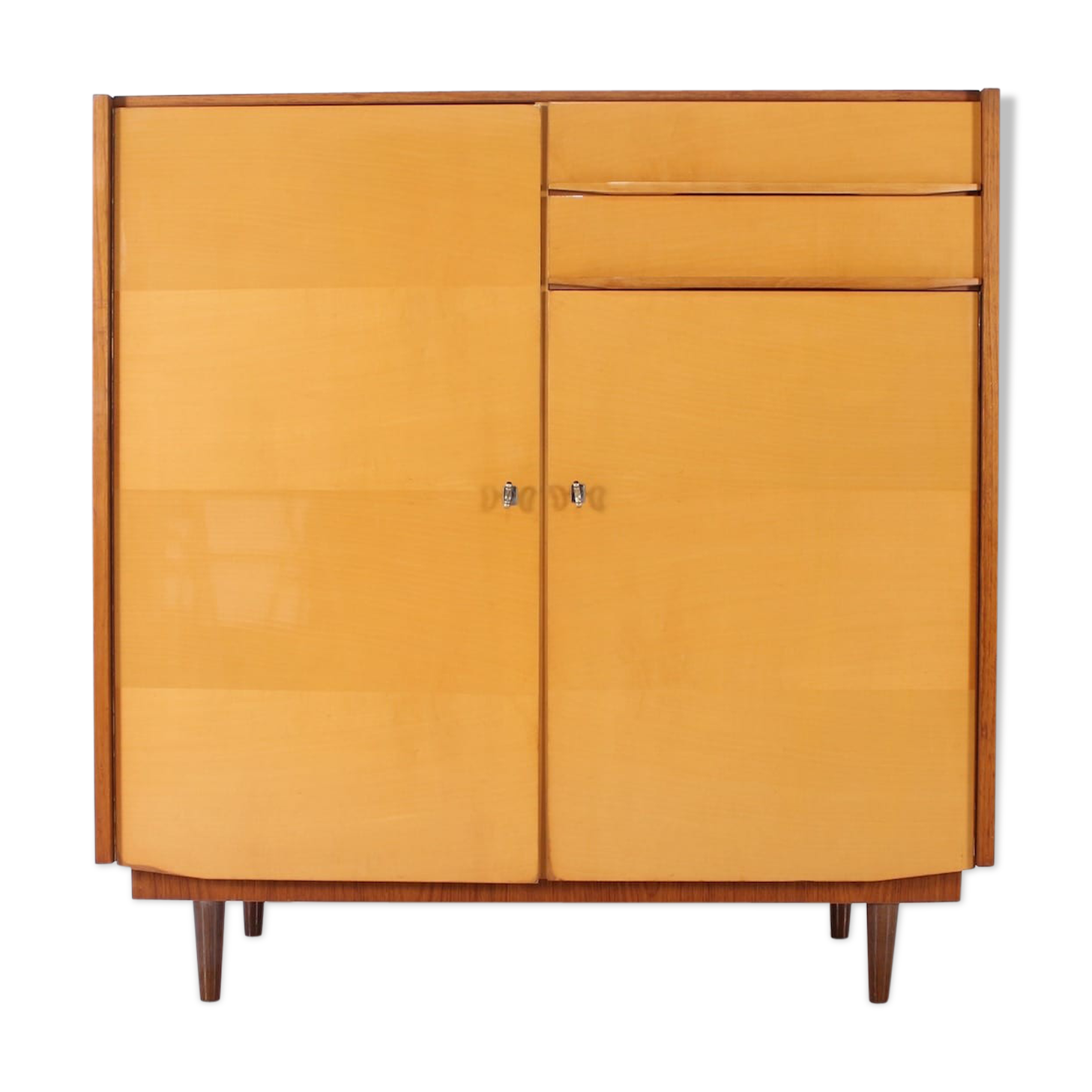 1950s Modernist High Closet Buffet