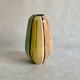 Pottery vase in pastel colors, 1970s