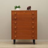 Commode en teck, design danois, années 1960, production : Danemark