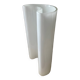 Vintage organic glass paste vase