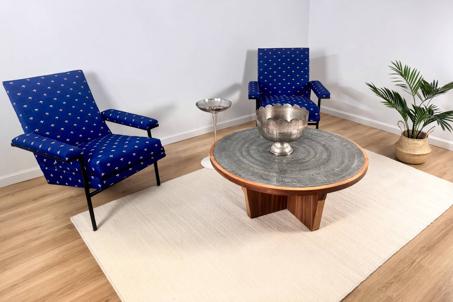 Guariche Armchairs ARP Guariche Motte Mortier 1955