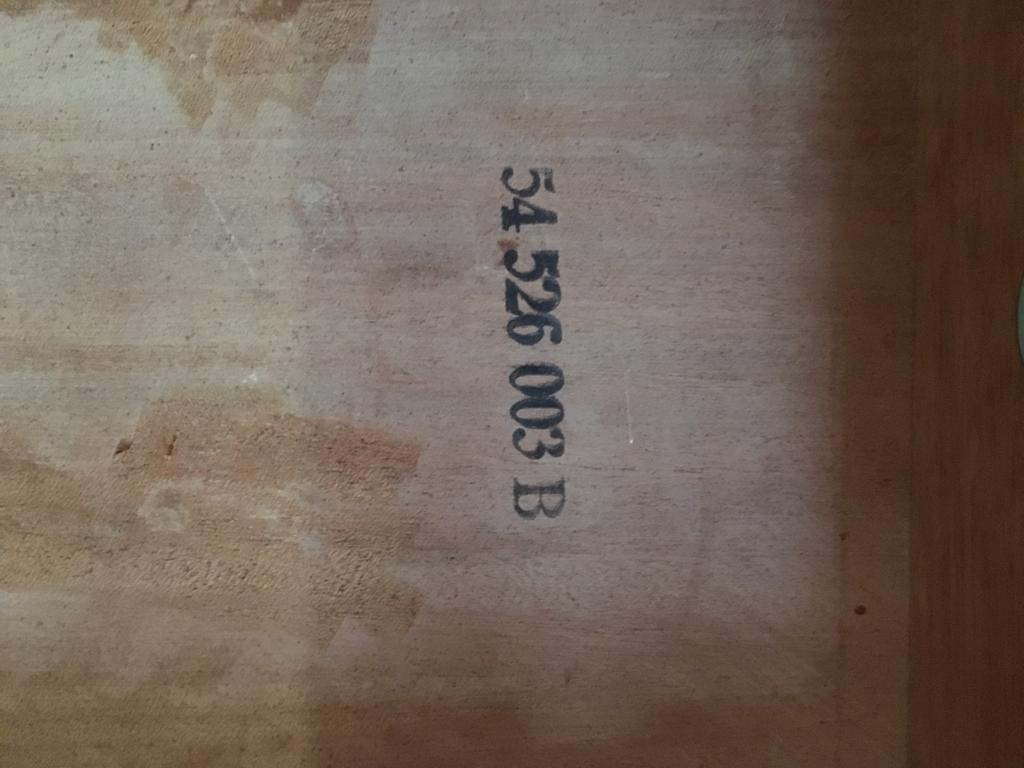 Vintage mahogany dining table