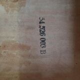 Vintage mahogany dining table