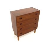Scandinavian teak chest of drawers, Sweden, 1960
