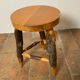 Tabouret tripode vintage
