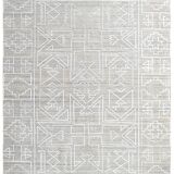 Hand-woven wool carpet 170x240cm