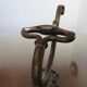 4 hooks Art Nouveau bronze