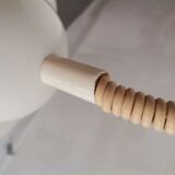 Scandinavian  white flying saucer lamp