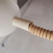 Scandinavian  white flying saucer lamp