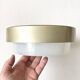 Vintage Holophane Ceiling Light - Fresnel Lens Glass - Industrial Style