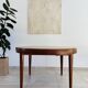 Table à manger vintage scandinave Baumann 
