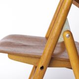 Set of 6 Egon Eiermann SE18 Folding Chairs – Wilde + Spieth, 1950s, Teak