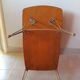 Formica and metal side table 70s