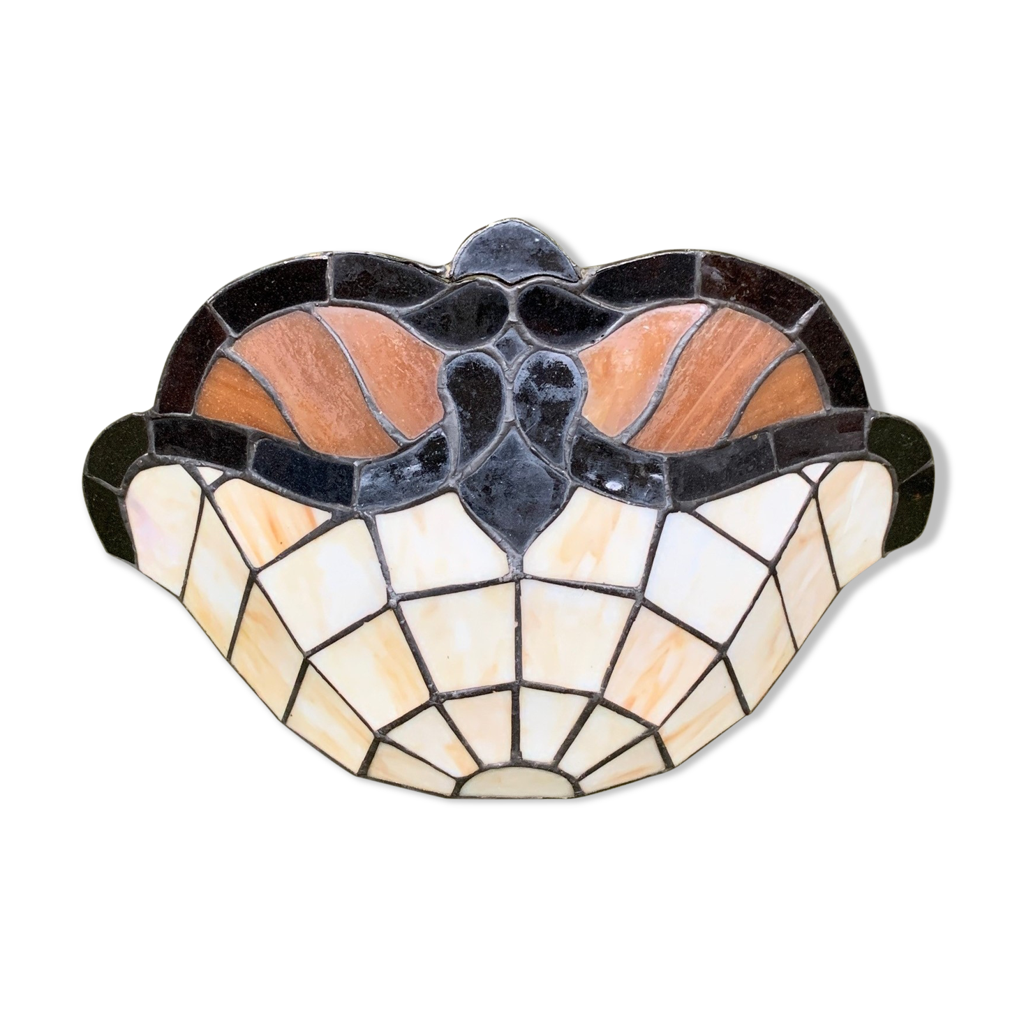 Tiffany-style wall lamp