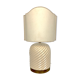 Ceramic and Brass Table Lamp by Tommaso Barbi, 1970s