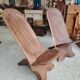 Paire de chaise à palabre africaine
