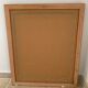 Miroir rectangle ancien lours bois sculpté peint patiné