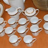 Limoges Porcelain Table Service Limited Series Joséphine De Beauharnais "bleu De France"