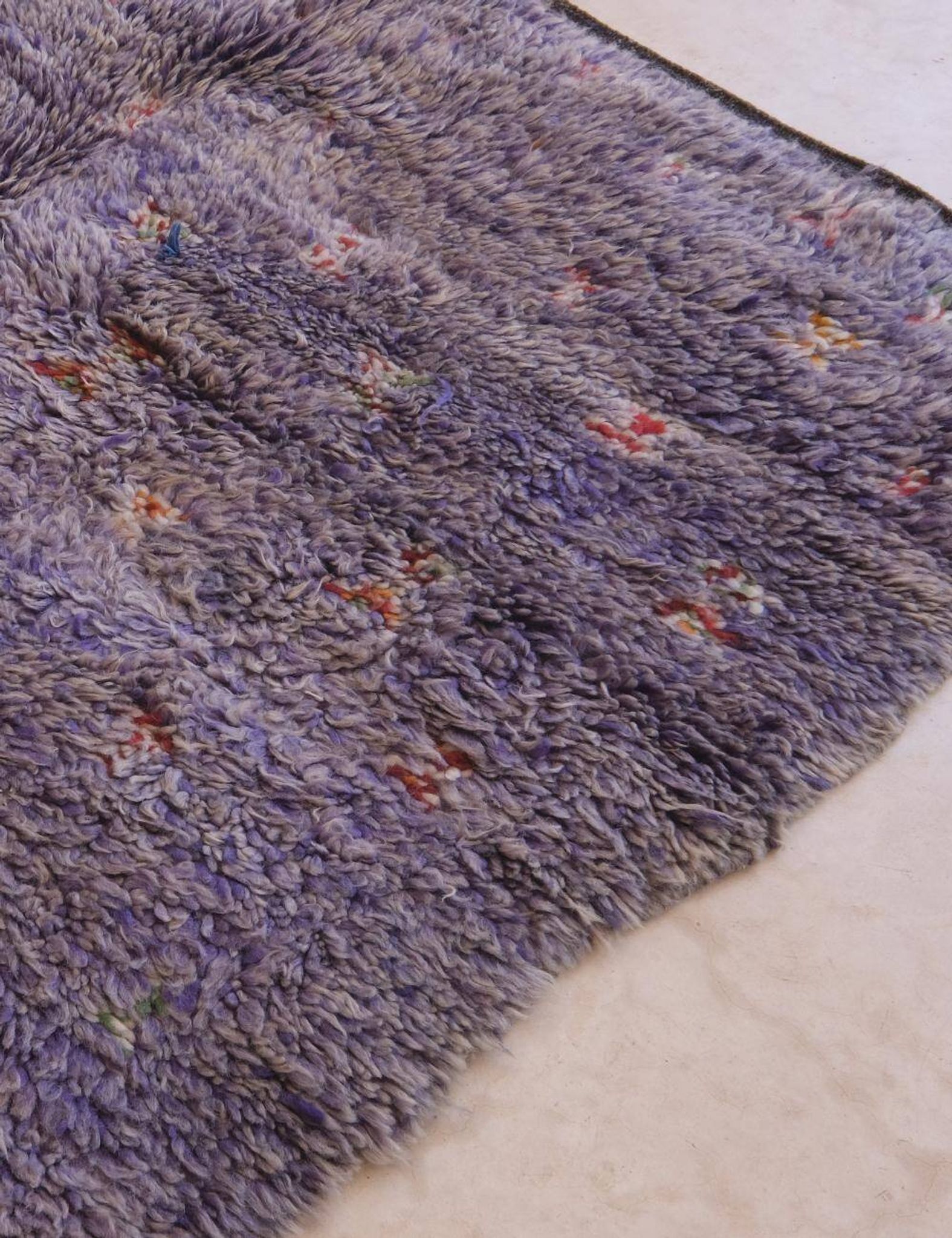 Tapis Berbère vintage Lavende - 280 x 152 cm