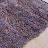 Vintage Berber Lavender Rug - 280 x 152 cm