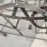 Wilson's adjustable folding chair made of steel produced in 1871