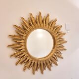 Gold color mirror