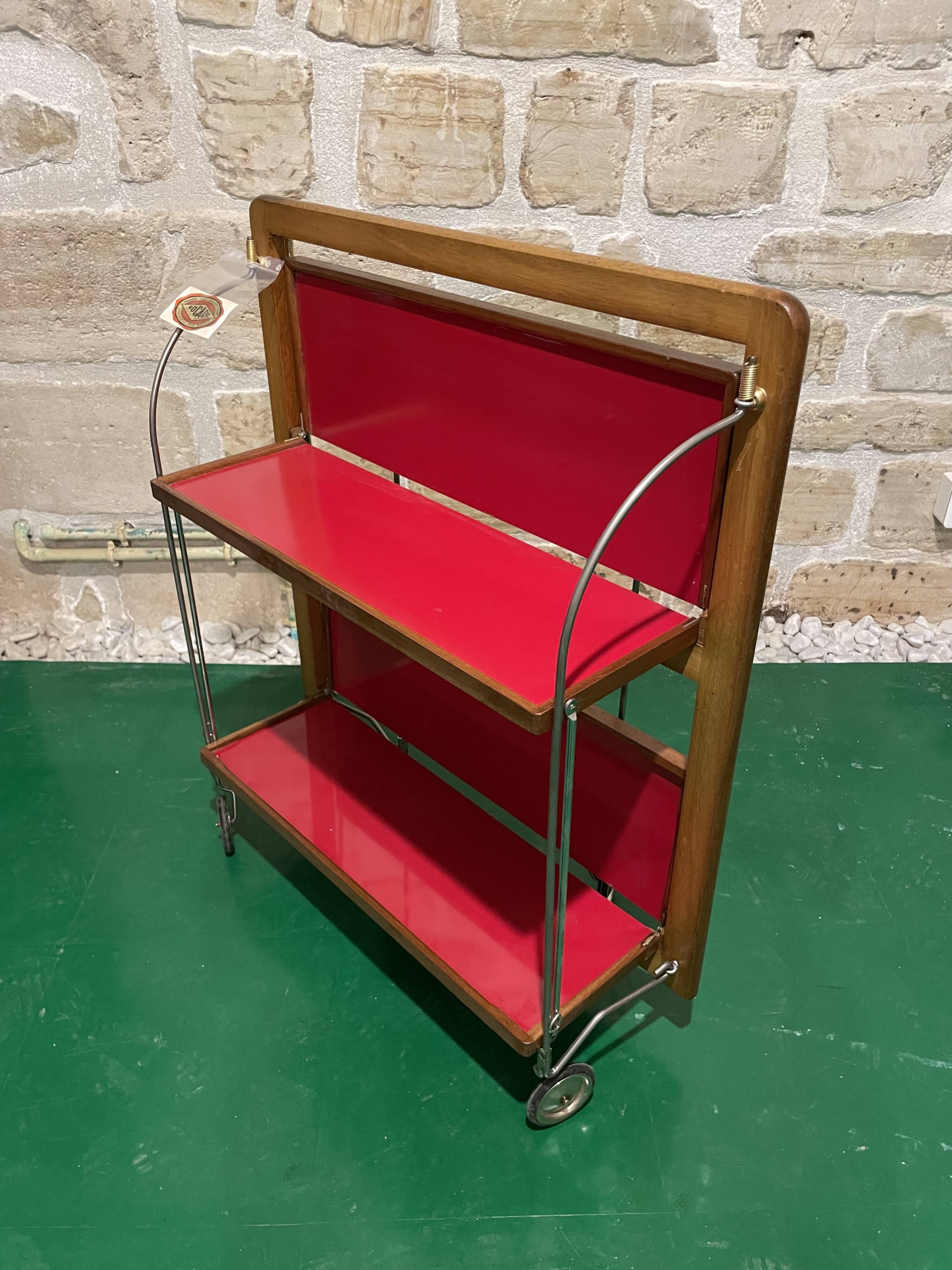 Bocado folding serving cart