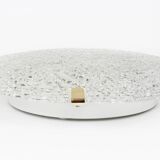 Large ice glass ceiling light by Kalmar, Austria, 1960s.