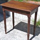 Old wooden console