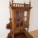 Napoleon III display cabinet in solid wood