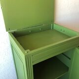 Small vintage green buffet