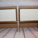 Vintage design bedside tables 70s