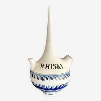 Earthenware “Whiskey” bottle by Roger Capron, Vallauris