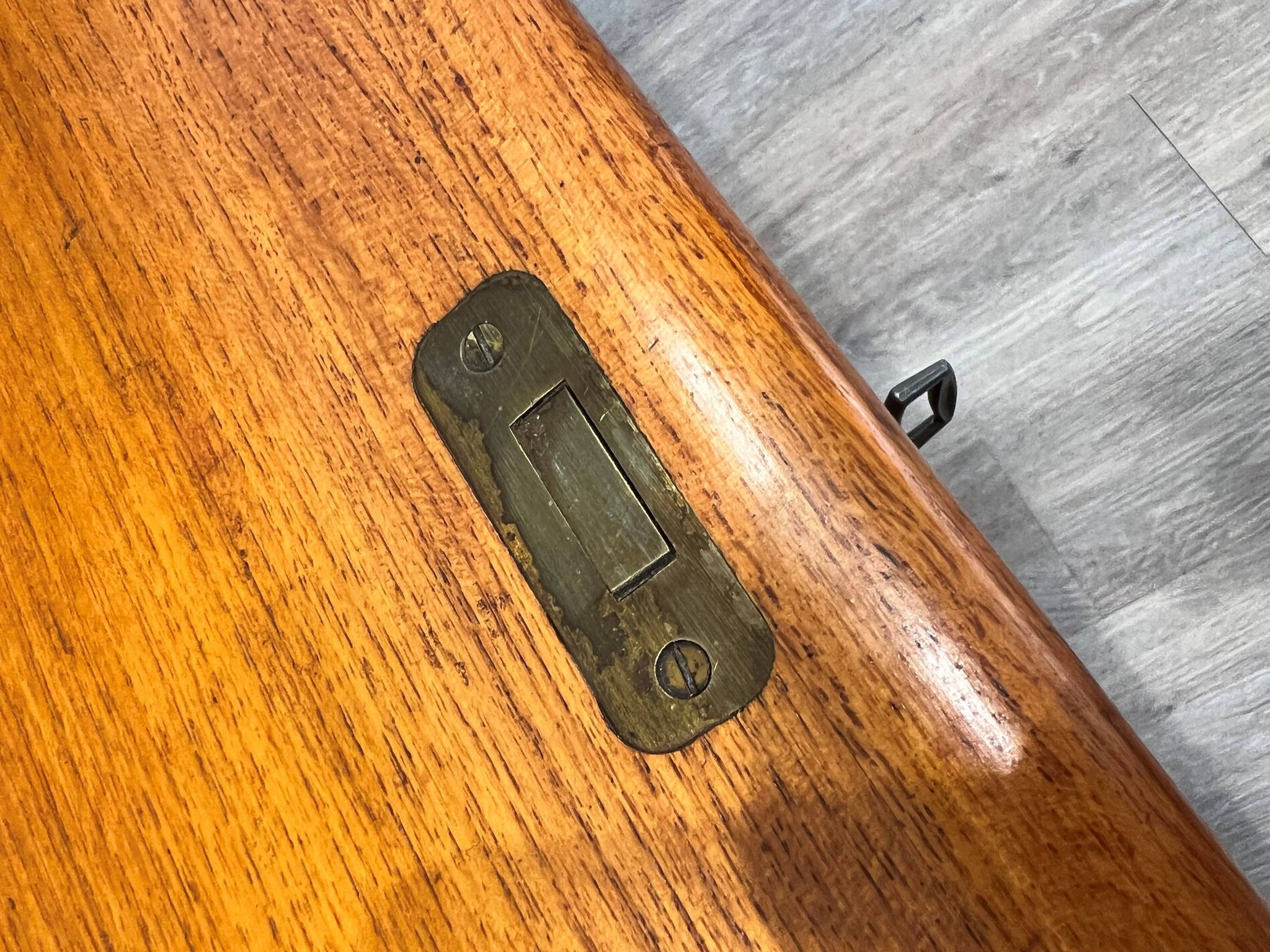 Rare secrétaire scandinave galbé origine Suède