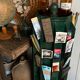 Ancient seed-bag turnstile display