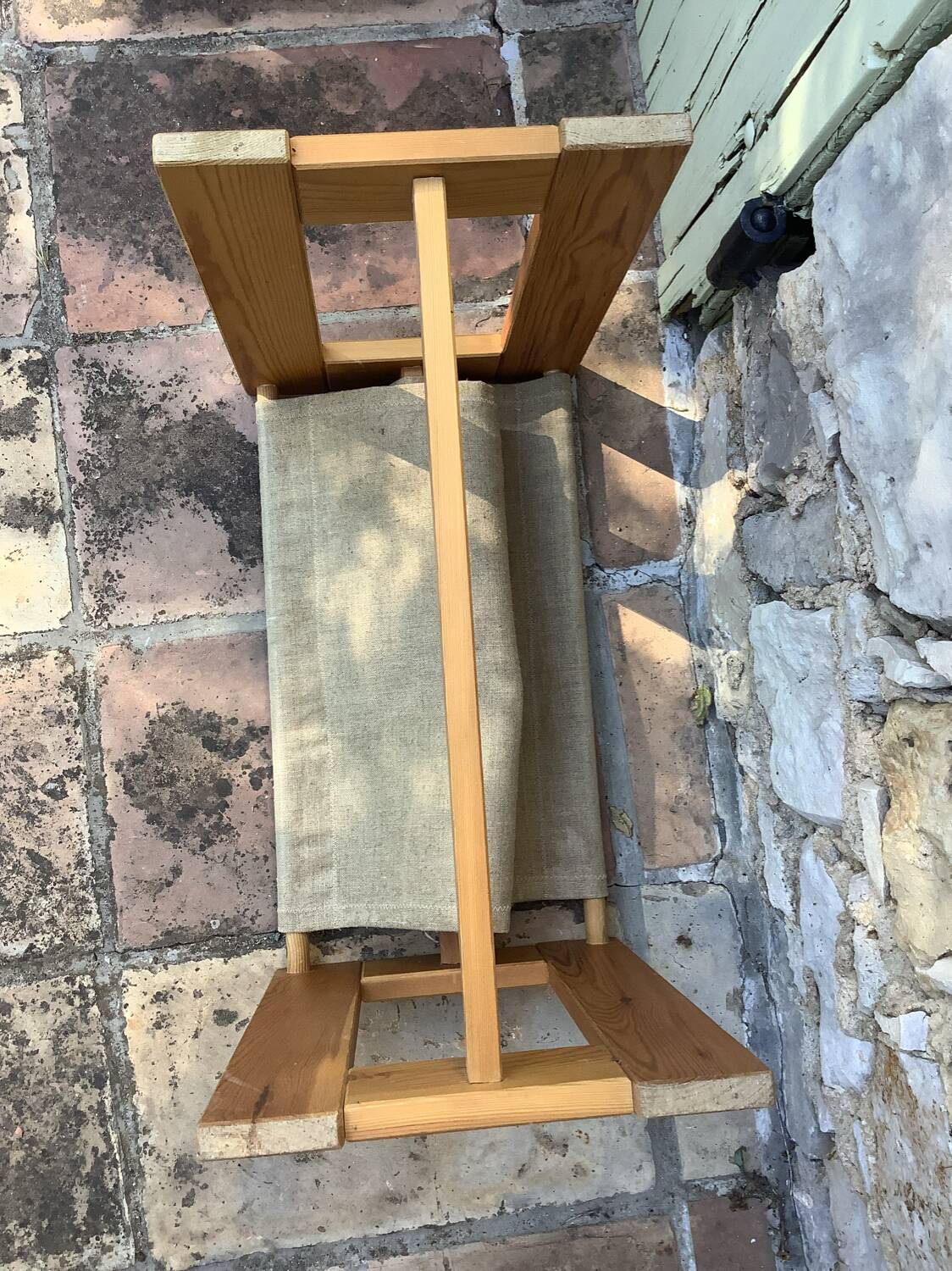 Scandinavian minimalist magazine rack