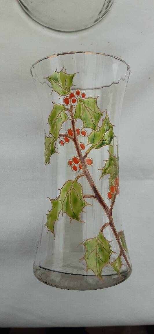 Art Nouveau service, enamelled glass, early 20th century