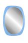 Miroir bleu attribué à Fontana Arte, 1970