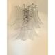 Transparent “Felci” Murano Glass Sconces – A Pair