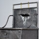 Iron bedside cabinet, 1910s
