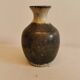 Danish designed vase in hares fur glaze from the 1960s.