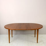 Vintage round extendable table
