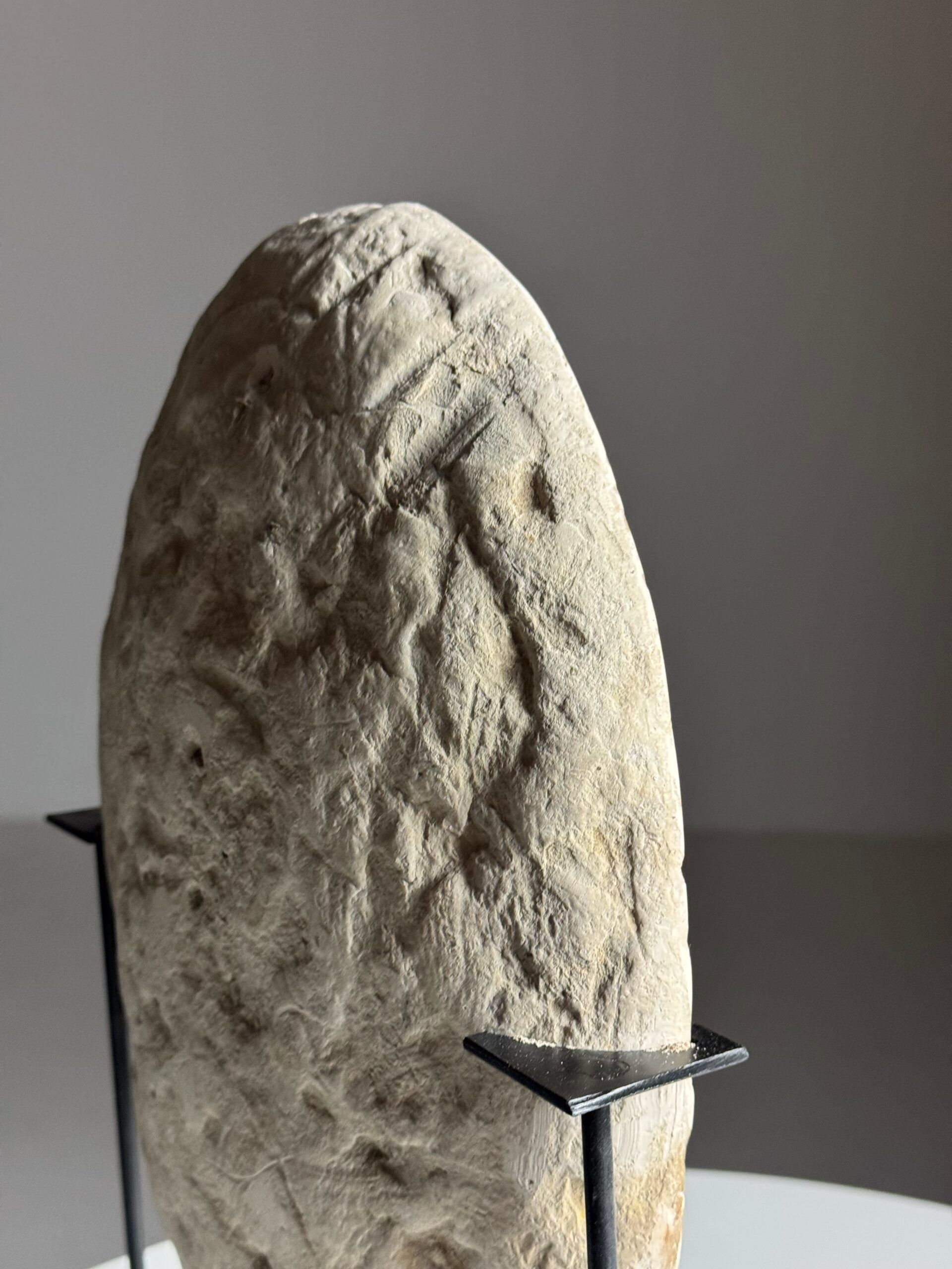 Septarian nodule on stand