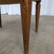 Vintage Gold Fabric Foot stool: Mid-Century Ottoman Tabure, 1970s