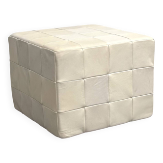 De Sede patchwork pouf, 1970s