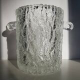 Eau à glace en verre du milieu du siècle