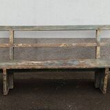 Banc ancien en bois avec belle patine